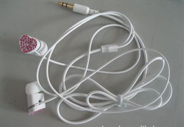 璀璨入耳 高檔小巧帶鉆MP3耳機新品上市全解析
